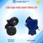 Máy Bơm Tăng Áp Điện Tử Dophi Công Suất 150W 200W Máy Bơm Tăng Áp Điện Tử Thông Minh Có Rơ Le Cảm Biến Tự Động Ngắt CH — ảnh 5
