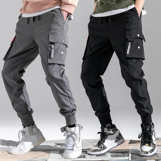 Quần dài kaki ống bo túi hộp nai nam ,quần jogger lưng chun có dây rút,nhiều màu,co giãn,trẻ trung K1