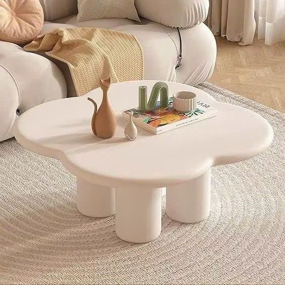 Bàn lá may mắn có trắng và đen, Như Ý Decor ship hỏa tốc HCM, bàn lá may mắn sơn 2k