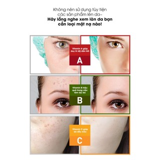 Mặt Nạ A/B/C Dưỡng Trắng Da Chống Lão Hóa Daycell Dr.Vita Vitamin Mask 1 miếng