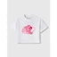 Áo thun in hình bé gái 2-9 tuổi YODY in hình mickey thun cotton mát mẻ GKTS25S264