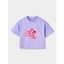 Áo thun in hình bé gái 2-9 tuổi YODY in hình mickey thun cotton mát mẻ GKTS25S264