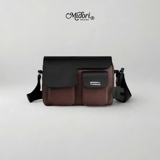 Túi Hộp Da PU Đeo Chéo Dante Nam Nữ Monogram Đựng Điện Thoại Ipad Đi Chơi Đi Làm | MIDORI FOR MAN