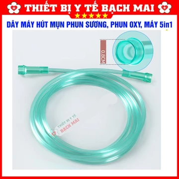 Dây Máy Xông Khí Dung, Xông Mũi Họng - Phụ Kiện Thay Thế Dây Dẫn Khí Cho Các Loại Máy Xông