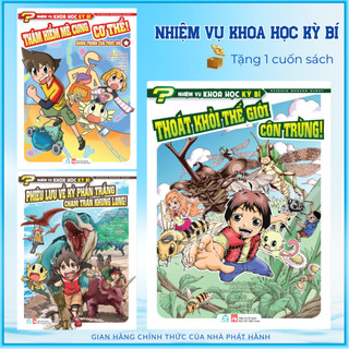 Sách Combo Nhiệm vụ khoa học kỳ bí (Phần 1 - Tập 1,2,3)