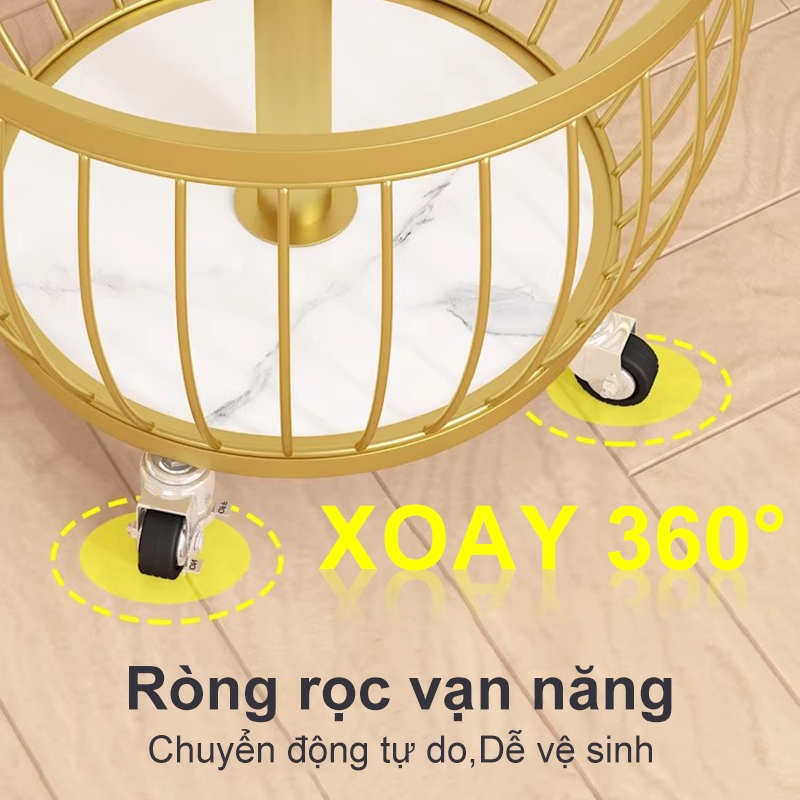 𝐎𝐥𝐢𝐟𝐞 Giá Treo Quần Áo Đứng Móc Treo Đa Năng Giá Treo Áo Gia Dụng Hiện Đại Đơn Giản Cây Treo Mũ Giỏ Tròn Có Bánh Xe