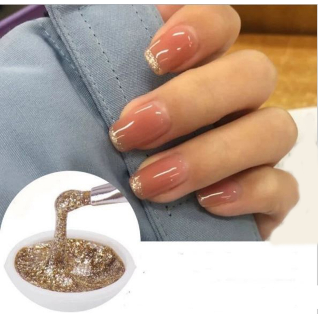 Gel nhũ vẽ metan cao cấp Huaxi, gel nhũ chạy viền móng