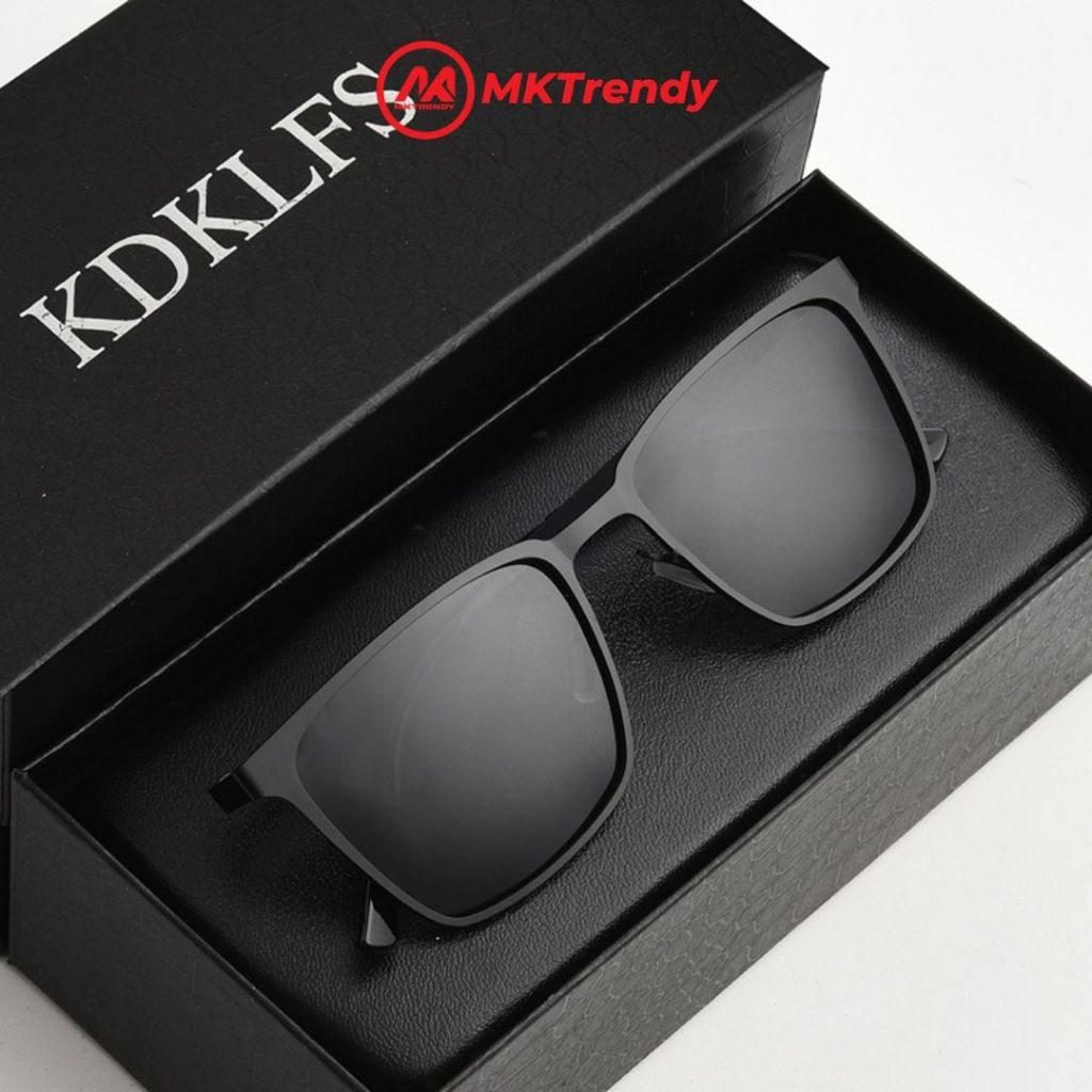 Kính râm phân cực chống chói MKTRENDY kính mát chống bụi đi đường chống tia UV thời trang nam nữ M1