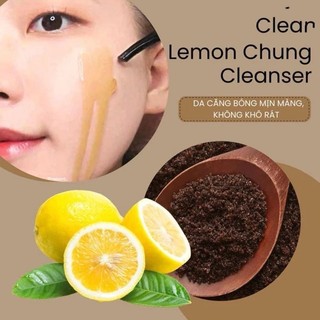 Mẫu Mới Sữa Rửa Mặt Chanh Vàng Đường Đen Lemon Chung Cleanser Byvibes Wonder Bath 200ml