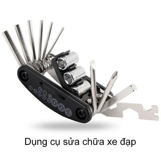 Bộ Lục Giác Nhiều Đầu Sửa Chữa Cầm Tay Đa Năng Tua Vít 16in1, Dùng Lắp Giáp, Sửa Chữa Xe Đạp