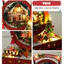 Quà tặng ý nghĩa, đồ chơi decor mô hình DIY nhà búp bê tự lắp ráp kiểu hộp tròn cute KÍNH VẠN HOA