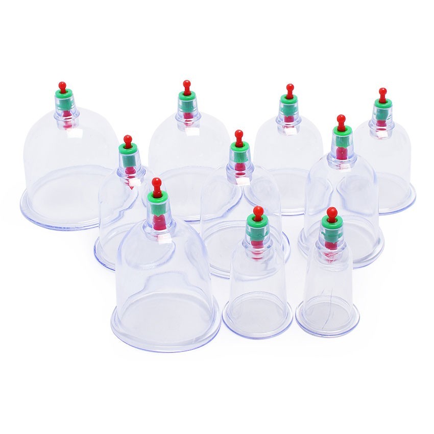 Bộ Dụng Cụ Giác Hơi Không Dùng Lửa Tiện Dụng Gồm 12 Ly