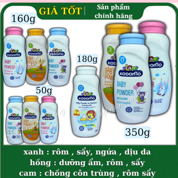 (Thái Lan) Phấn Rôm Kodomo Làm mềm da, rôm sảy, ngứa cho bé Chính Hãng Có tem phụ nhập chính ngạch