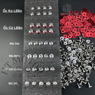 ( GIÁ 1 CON) ỐC DÙ SALAYA 6li10 ,6li15 , 6li20 LẮP,ỐP PÔ, DÀN ÁO INOX 304