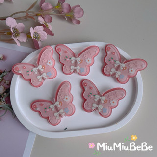 Set kẹp mỏ vịt hình bướm cho bé