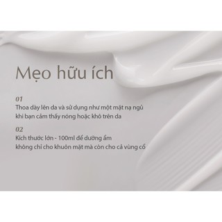 Kem dưỡng thuần chay phục hồi - làm dịu Elravie Zero Hyalmide Moisture Cream 100ml