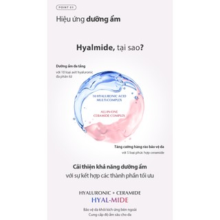 Kem dưỡng thuần chay phục hồi - làm dịu Elravie Zero Hyalmide Moisture Cream 100ml