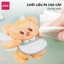 Cặp Học Thêm Butter Bear Deli Gấu Bơ Cặp Đựng Sách Vở 13 Ngăn Đựng Tài Liệu Khổ A4 Dễ Thương Tiện Lợi