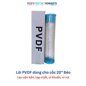 Lõi PVDF siêu lọc Dùng cho cốc lọc đầu nguồn 20 inch, Lõi Lọc PVDF Lọc UF có thể giặt rửa để tái sử dụng