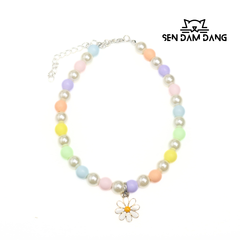 Vòng Cổ Hoa Cho Mèo