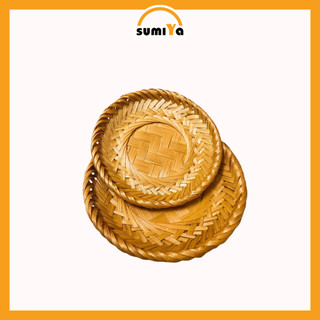 Rế tre lót nồi , đĩa tre hun khói đựng trái cây, bánh kẹo, các loại hạt - SUMIYA