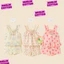 B85Bộ đồ 2 dây cho bé gái mùa hè chất xô muslin cao cấp ,mềm mát cho bé mặc nhà ,họa tiết dễ thương size từ 0M20kg