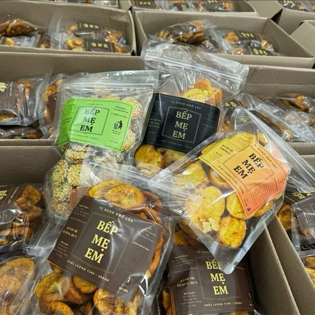Bánh Mì BME Chọn Vị : Bơ Tỏi / PhoMai / Đường Đen / Kem Trứng / Cafe Caramel / Matcha / Muối Ớt (Ghi chú lúc đặt hàng)