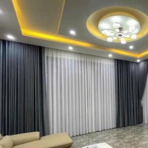 Rèm Cửa Sổ Chống Nắng, Rèm Cửa Phòng Ngủ Chất Liệu Vải Gấm, Vải Trang Trí Decor Phòng
