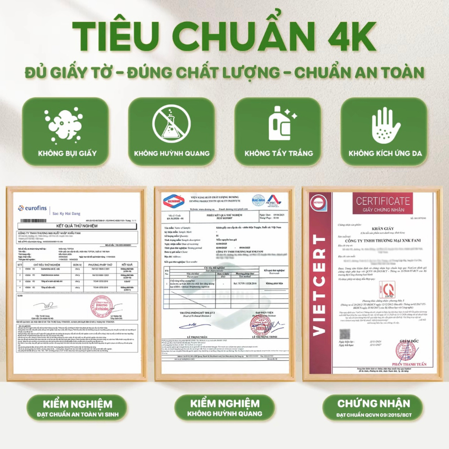 [SIÊU TIẾT KIỆM] Combo 12 Bịch - Khăn Giấy Top Gia Treo Tường Đa Sắc 1280 Tờ 4 Lớp Tiện Lợi Cao Cấp