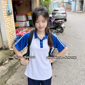 Áo polo đồng phục học sinh cấp 2, cấp 3 Yến Tee Shop #1003