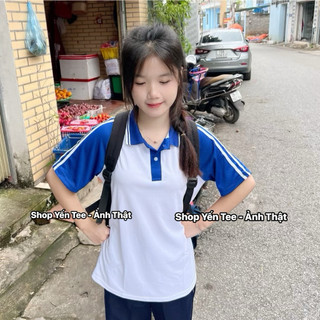 Áo polo đồng phục học sinh cấp 2, cấp 3 Yến Tee Shop #1003