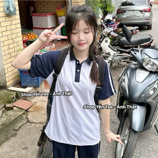 Áo polo đồng phục học sinh cấp 2, cấp 3 Yến Tee Shop #1003
