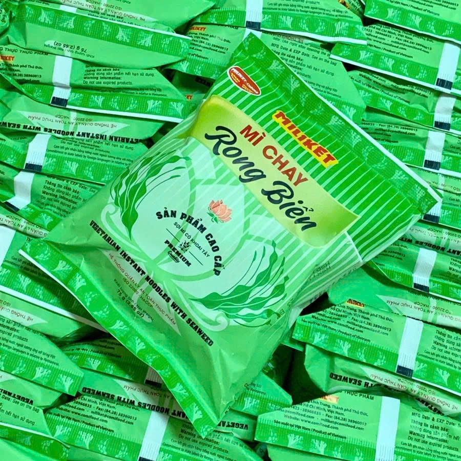 Mì Chay Rong Biển Miliket Ngon Dễ Ăn - Thùng 30 gói | Shopee Việt Nam