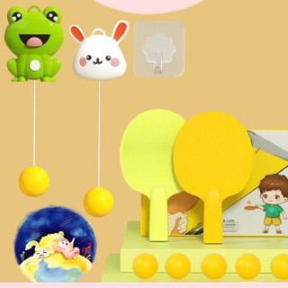 [Kho sỉ] Bộ đồ chơi bóng bàn treo tường mô phỏng luyện tập đánh bóng bàn vận động thể chất trong nhà tăng chiều cao ch