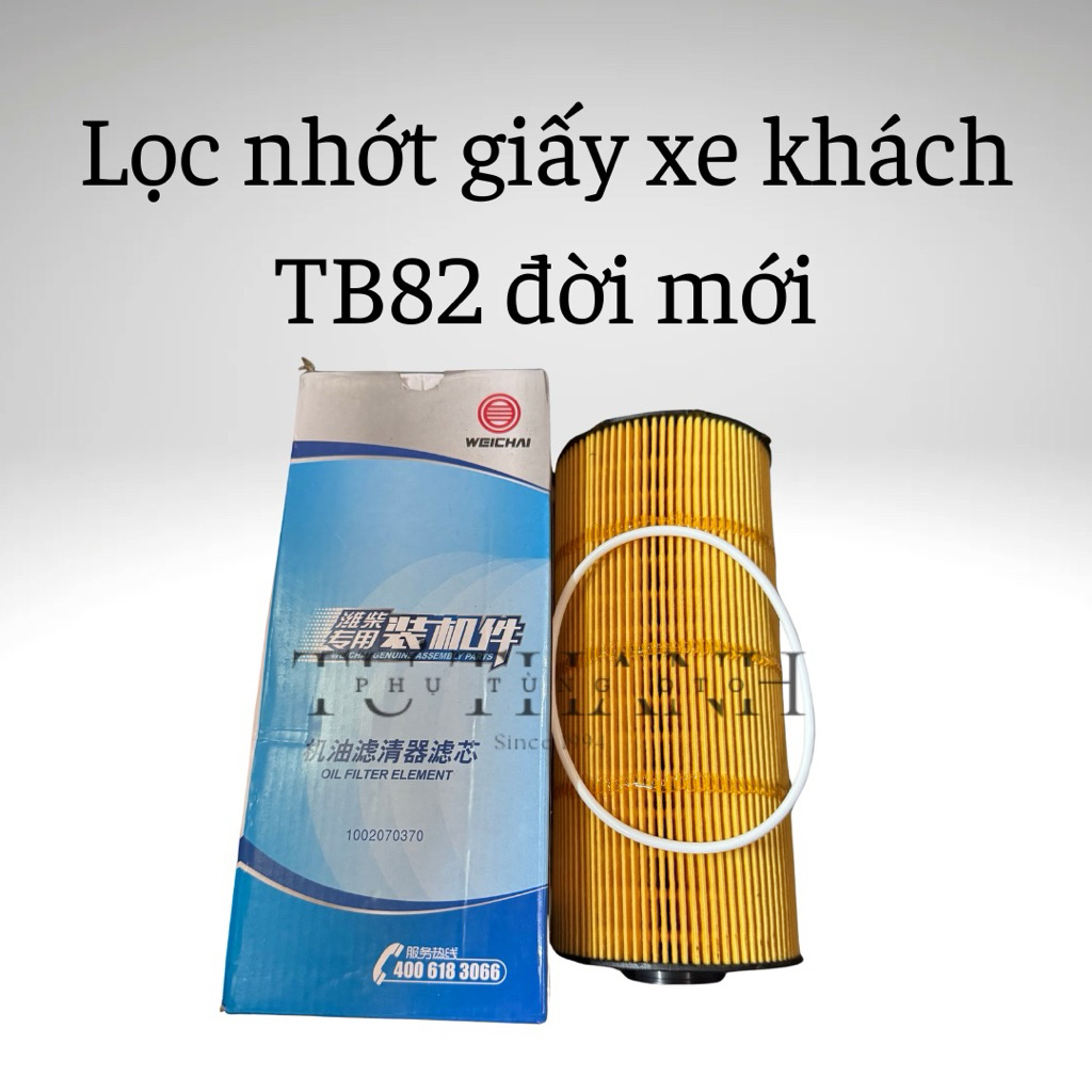 Lọc nhớt giấy xe TB82 đời mới - Mã 1002070370 | Shopee Việt Nam
