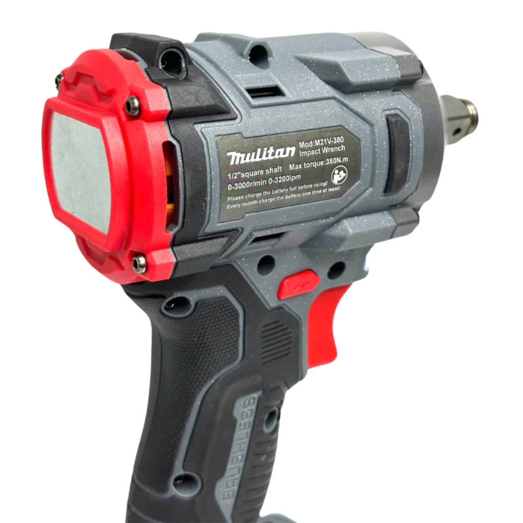 Mulitan Combo Máy Cắt & Máy Siết Bulong M21V-5510 & M21V-380, Động Cơ Không Chổi Than, 1Pin20cell Kèm Sạc , Chân Pin Phổ