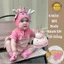 Set bộ bodysuit Rồng Vàng, Rồng phun lửa kèm mũ Tặng kèm tất cho bé 5-13kg cho bé trai, bé gái Hàn Quốc