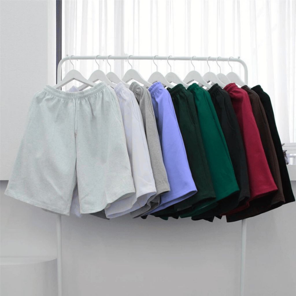 Bigsize 40-110KG Quần Short Nam Nữ Basic Nỉ Cotton Sói Store - MÃ 9