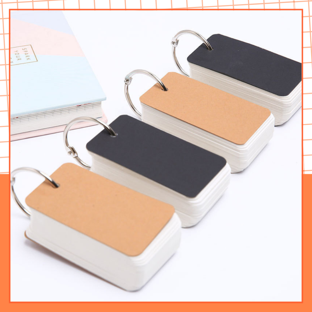 Thẻ Học Từ Vựng Combo 1000 Flashcard Trắng Dày - Tặng Kèm Trợ Lý AI Hỗ Trợ Học Tiếng Anh Trung Nhật Hàn | BigBuy360 - bigbuy360.vn
