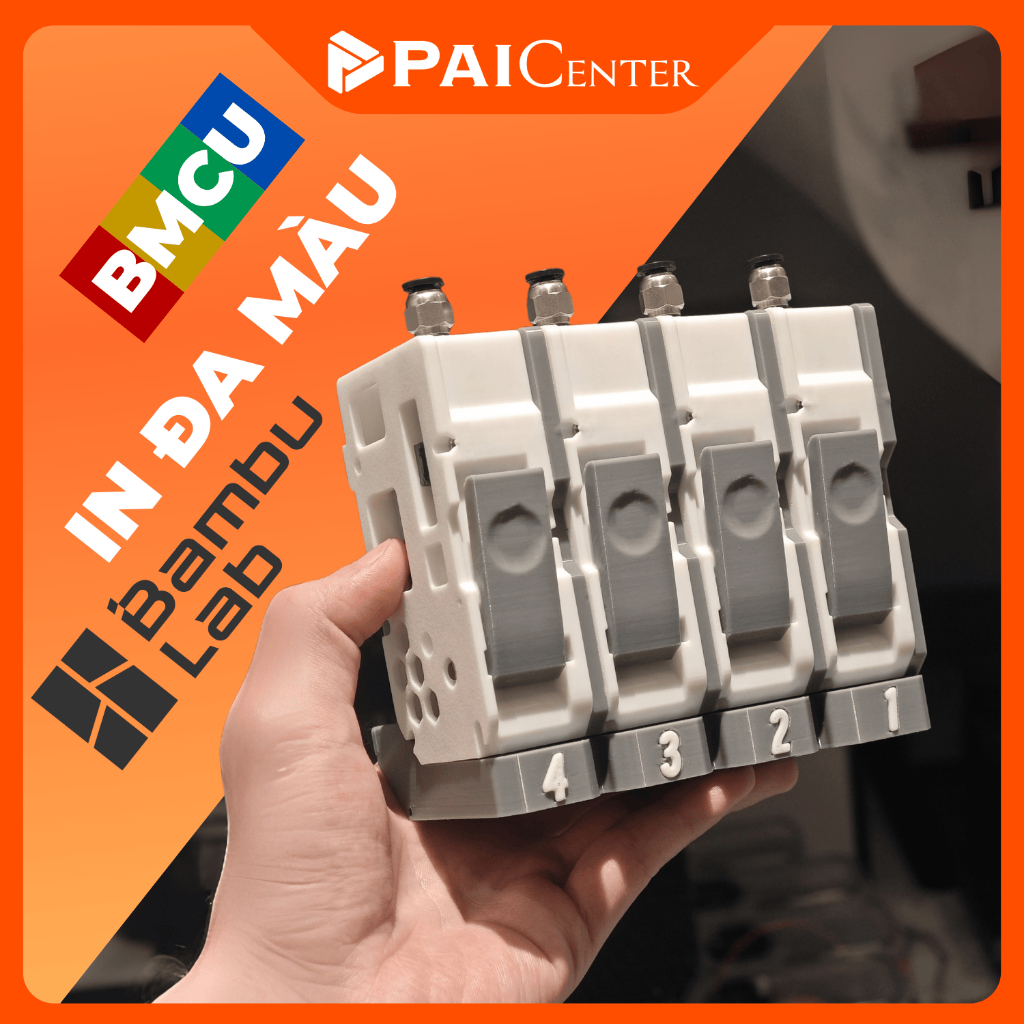 BMCU 370 Hall Thay Thế AMS Bambu Lab - BMCU in đa màu sắc máy in Bambu Lab - BMCU 370 cảm biến từ, AMS Lite