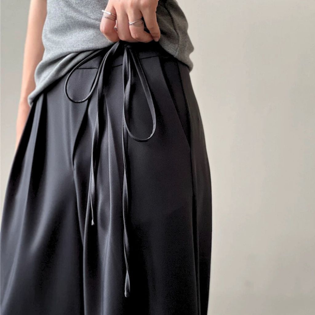 45-105KG Quần Tây Nữ Ống Rộng BIGSIZE Thắt Đây Lưng Công Sở Đi Học Thời Trang - MÃ 31