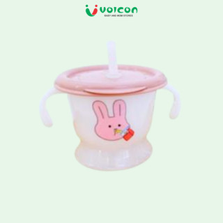 Cốc tập hút cho bé Mumbebe 3 giai đoạn - Ống hút silicone - Dung tích 150ml