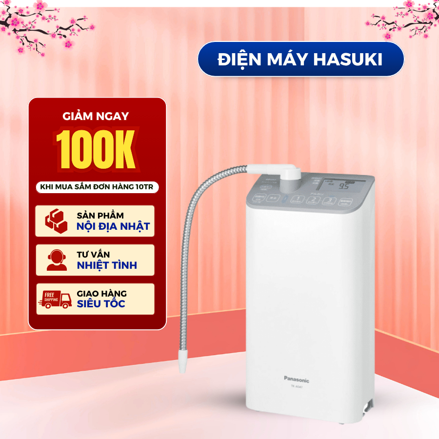 Máy Lọc Nước Ion Kiềm Panasonic TK-AS47-H Nội Địa Nhật | Shopee