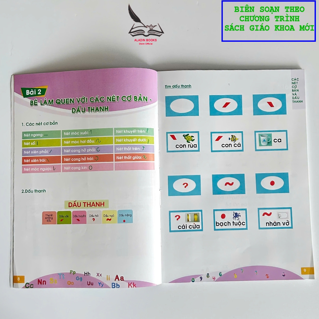 Sách Tập Đánh Vần Tiếng Việt 3–6 Tuổi (Tái bản lần 2)  Phát Triển Ngôn Ngữ Theo Chương Trình SGK Mới