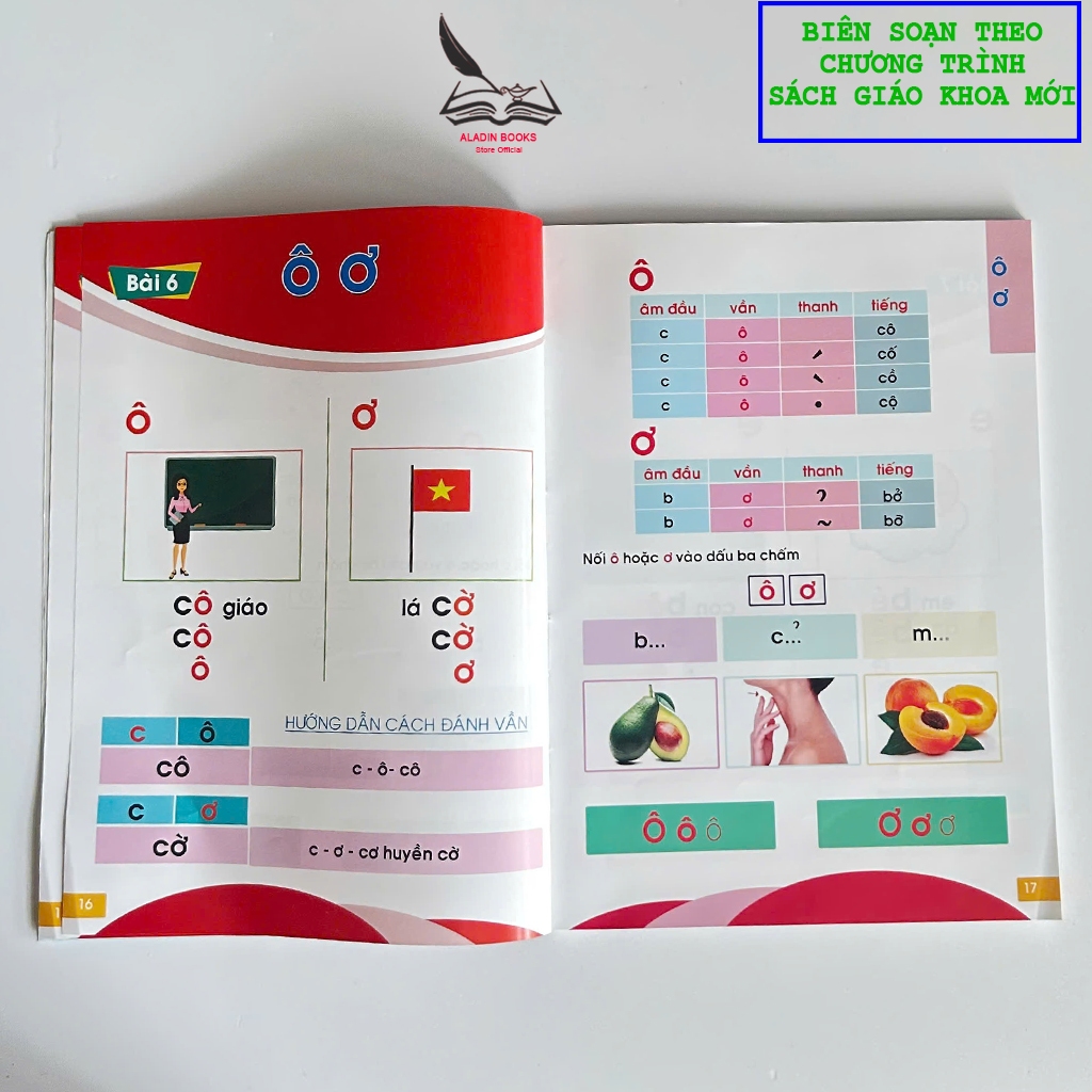 Sách Tập Đánh Vần Tiếng Việt 3–6 Tuổi (Tái bản lần 2)  Phát Triển Ngôn Ngữ Theo Chương Trình SGK Mới