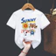 Áo thun gia đình-áo phông hội nhóm gia đình SUNNY 4 người Đồ đi biển gia đình thời trang chất cotton mềm mịn đẹp ta0100