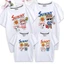 Áo thun gia đình-áo phông hội nhóm gia đình SUNNY 4 người Đồ đi biển gia đình thời trang chất cotton mềm mịn đẹp ta0100