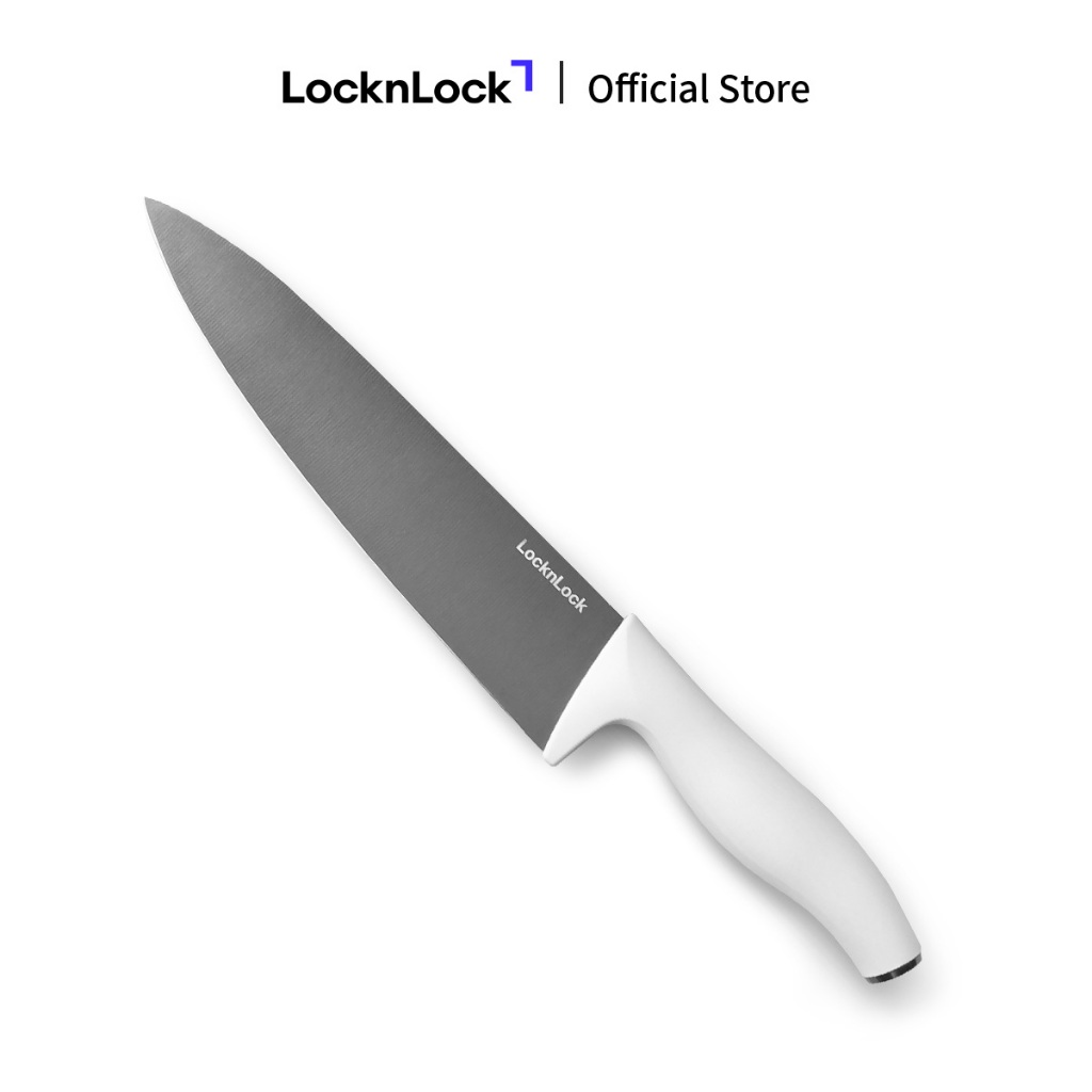 Dao Nhà Bếp LocknLock White Ege CKK926, CKK927, CKK928, CKK929 Màu Trắng, Hàng Chính Hãng - K-MALL