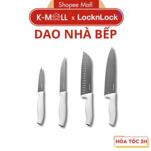 Dao Nhà Bếp LocknLock White Ege CKK926, CKK927, CKK928, CKK929 Màu Trắng, Hàng Chính Hãng - K-MALL