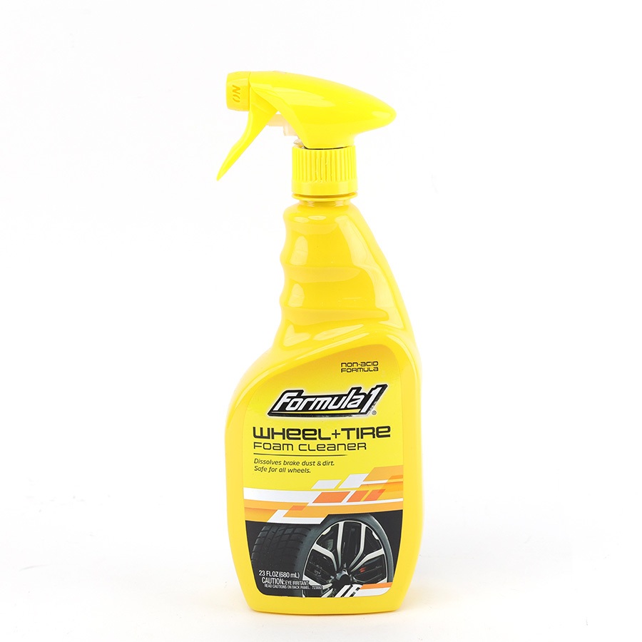 Bảo Dưỡng 2 Trong 1 Làm Sạch Mâm & Vỏ Xe Ô Tô Xe Tải Xe Máy Dạng Xịt FORMULA 1 615264 680ml Đánh Bay Bụi Bẩn Và Chăm Sóc